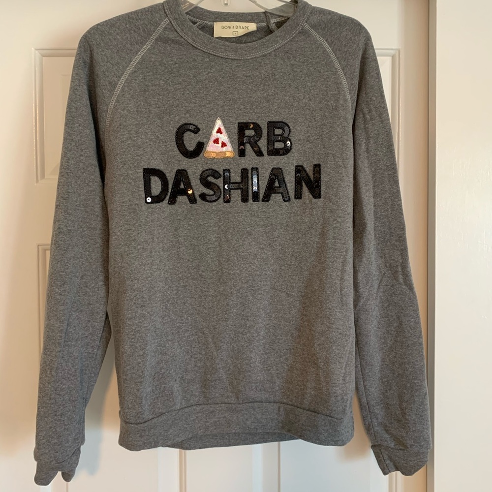 Bow & Drape sweater sz L